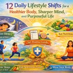 12 Daily Lifestyle Shifts for a Healthier Body, Sharper Mind, and Purposeful Life