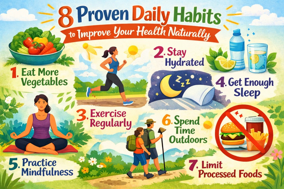 8 Proven Daily Habits to Improve Your Health Naturally