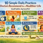 10 Daily Habits Doctors Recommend for Better Mental Health