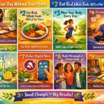 10 Daily Lifestyle Upgrades That Can Completely Change Your Health, Happiness, Balance, and Purpose.